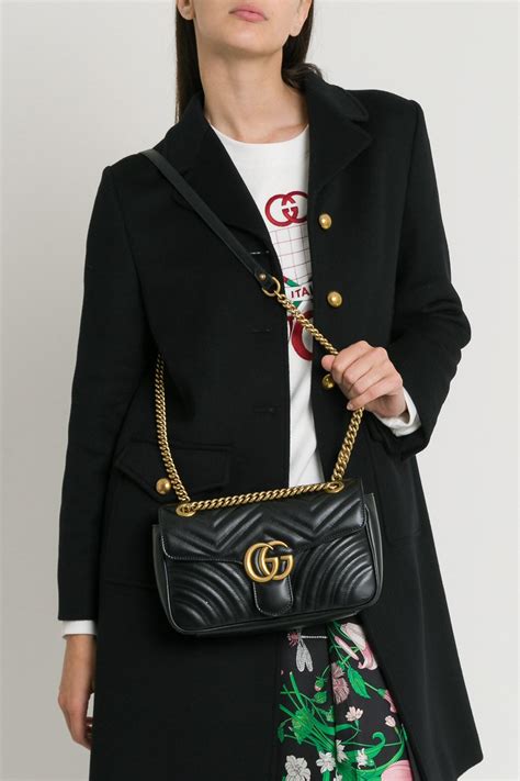 gucci 614368|gg marmont matelassé small bag.